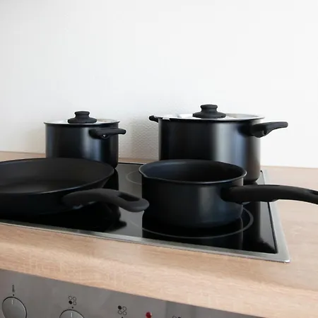 Apartmán Tolstov - 3 - Kitchen - Dining - 25 Min To Messe Dus Düsseldorf